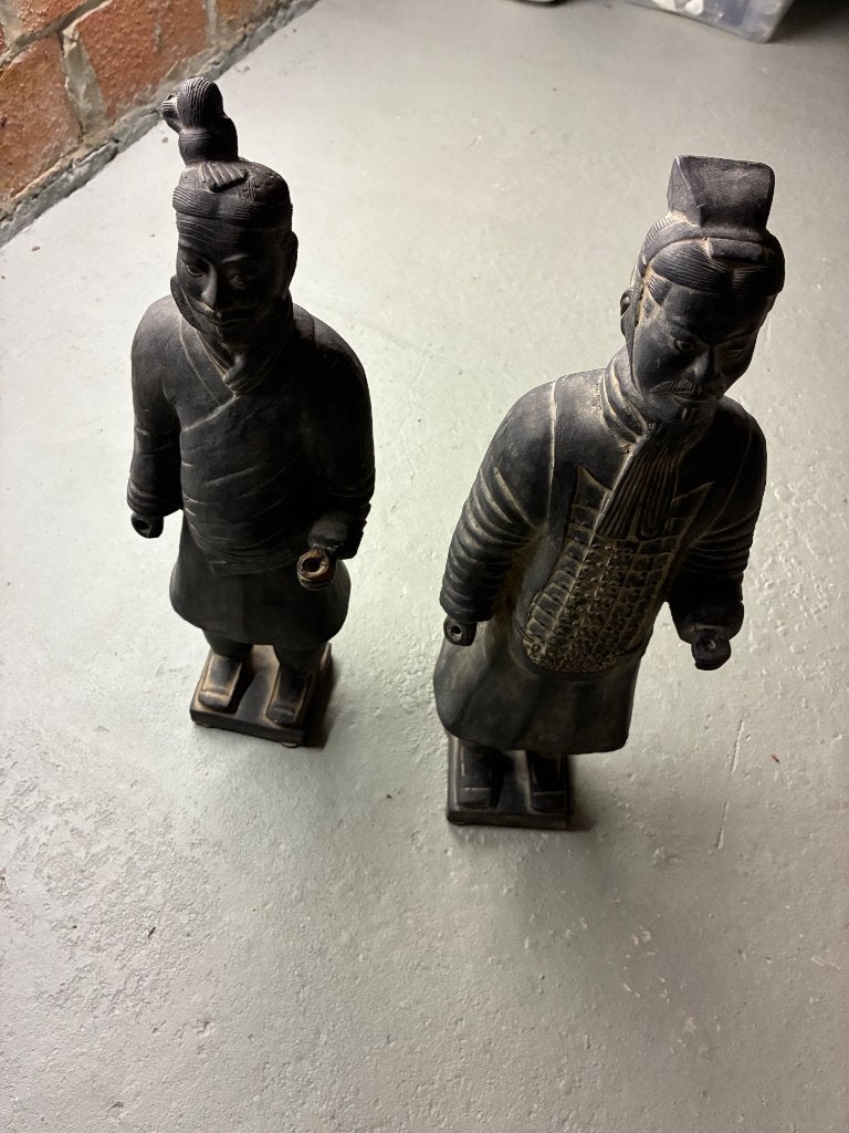 Terracotta beeldjes, Ophalen, Zo goed als nieuw, Mens