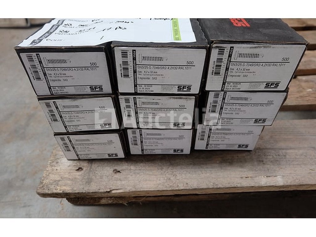 Neolife roestvrijstalen bekledingsschroeven sun ral 1011