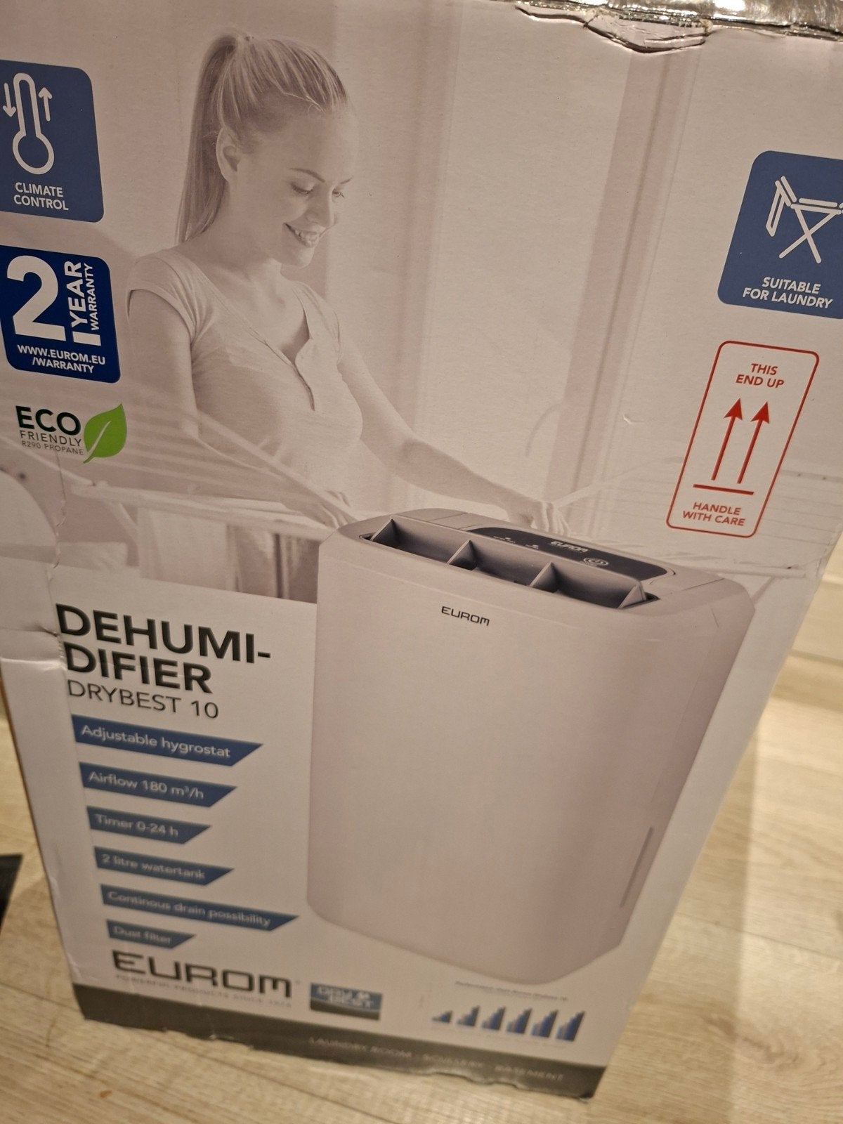 Déshumidificateur Euromac DryBest 10, Enlèvement, Comme neuf