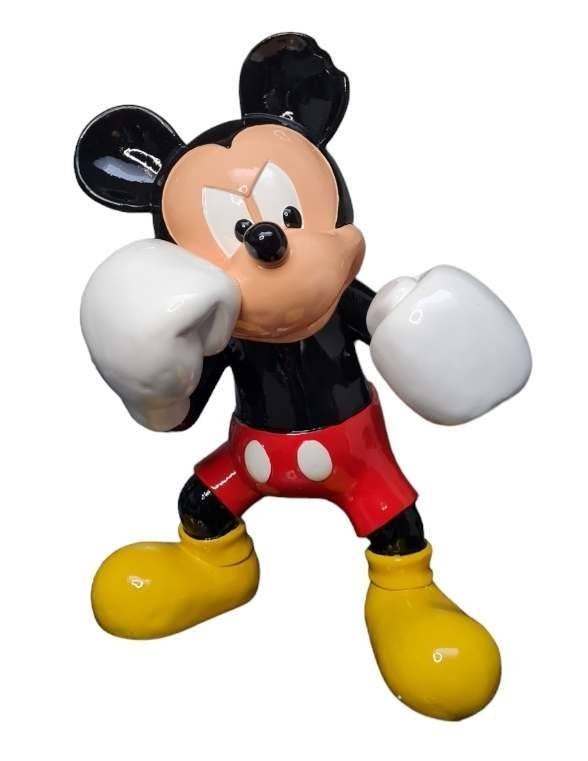 Boxing Mickey mouse beeld disney verzamel decoratie, Enlèvement ou Envoi, Comme neuf, Autres types