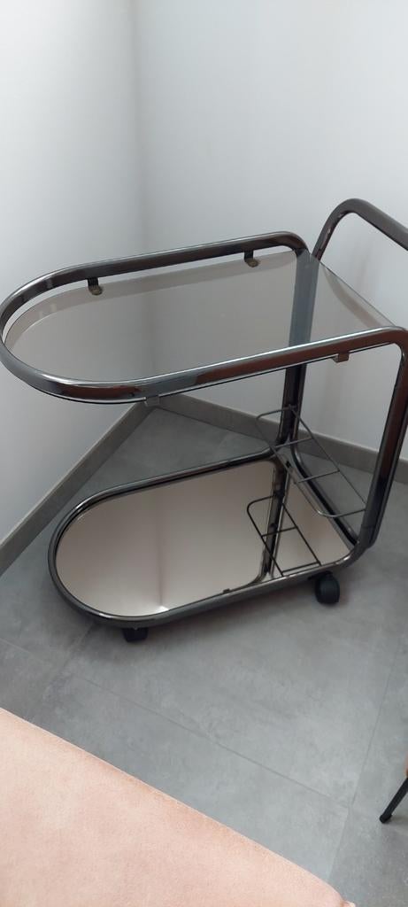 Decoratie living met onderaan voorzien om wijn flessen, Enlèvement, Verre