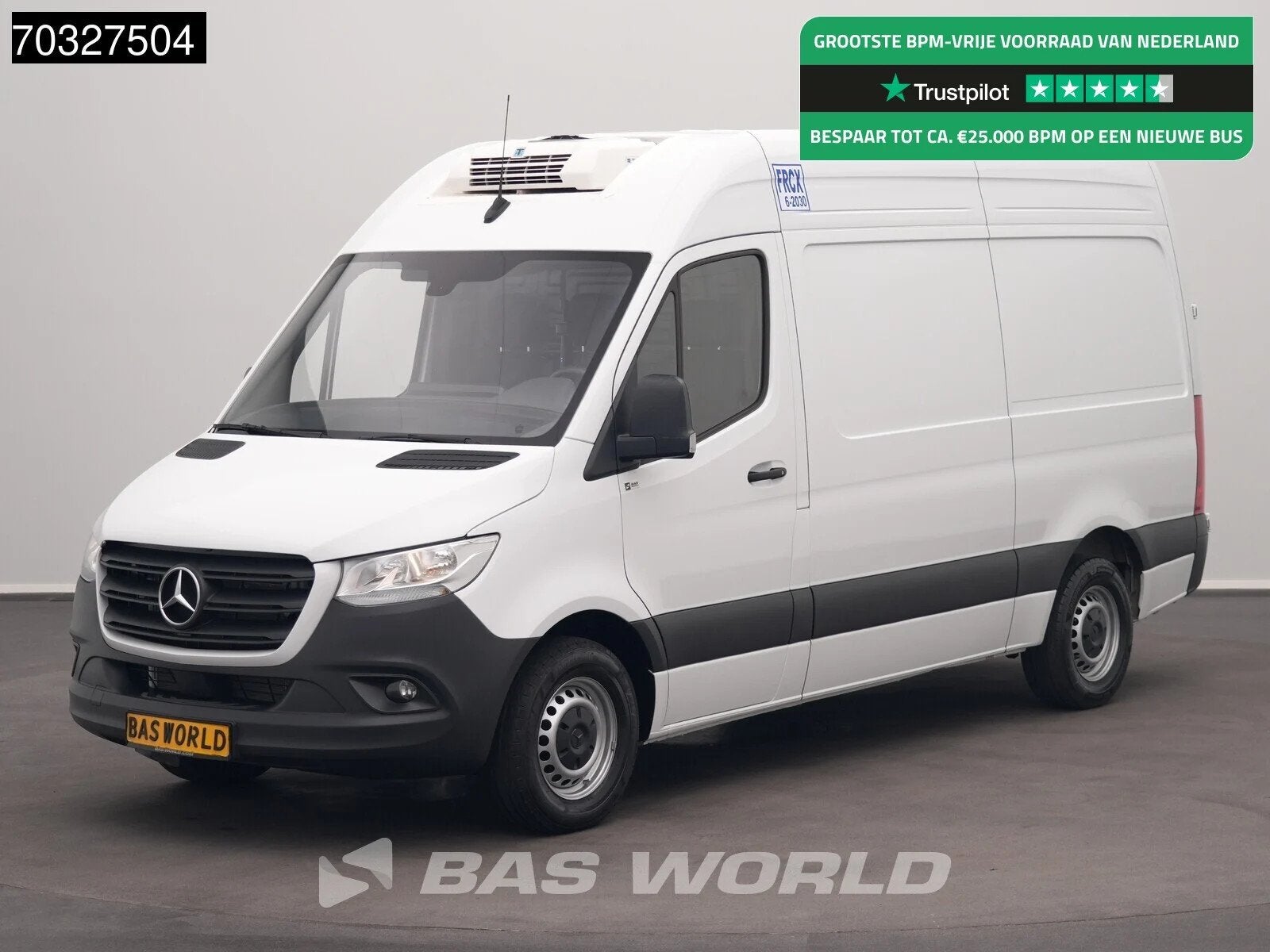 Mercedes Sprinter 317 CDI Koelwagen Vriezer 170PK L2H2 Airco, Achat, Euro 6, Entreprise, 3 places