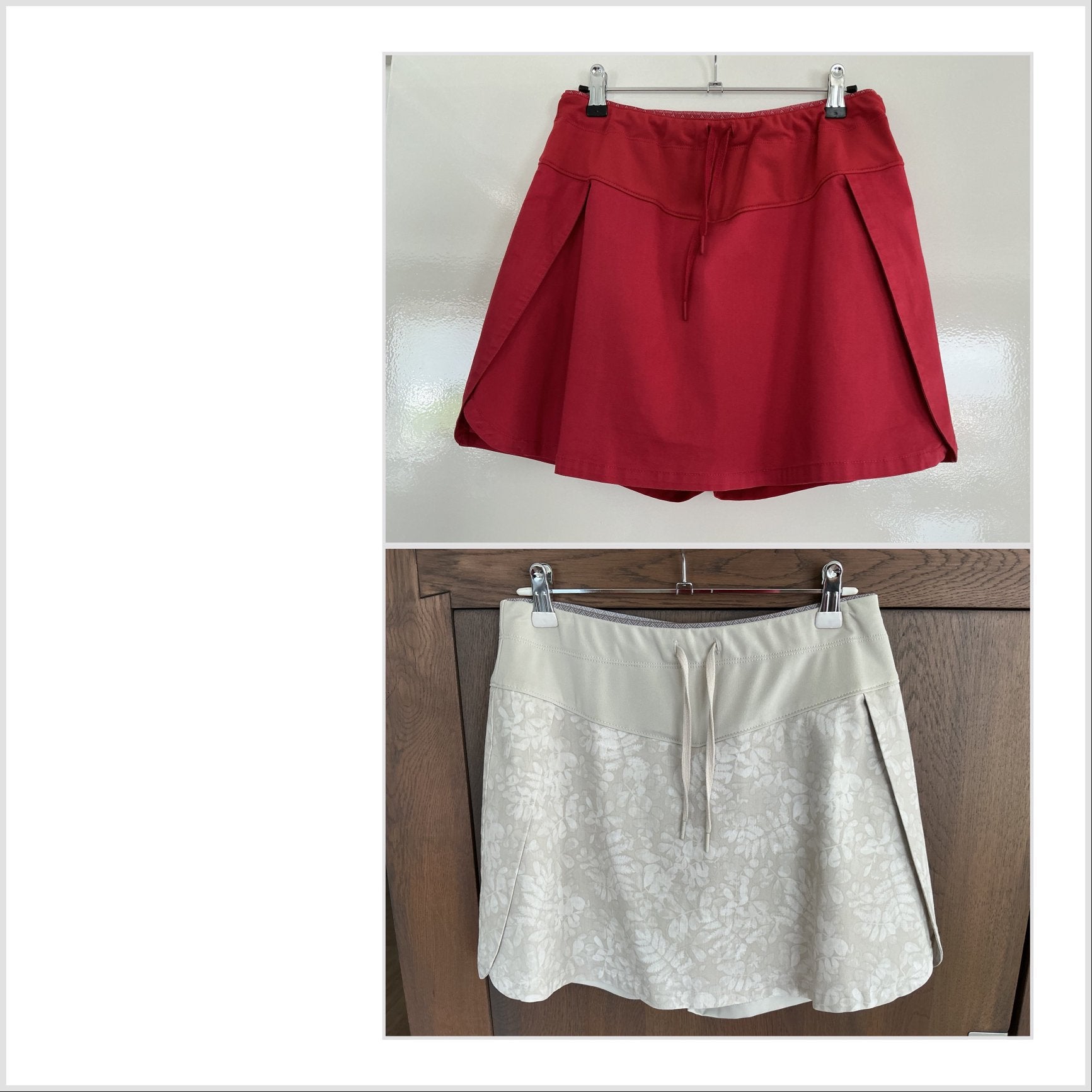 Short met rokje., Kleding | Dames, Sportkleding, Ophalen of Verzenden, Zo goed als nieuw, Maat 38/40 (M), Rood