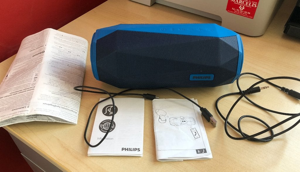 Philips ShoqBox Portable Speaker, Audio, Tv en Foto, Luidsprekerboxen, Philips, Verzenden, Nieuw, Center speaker