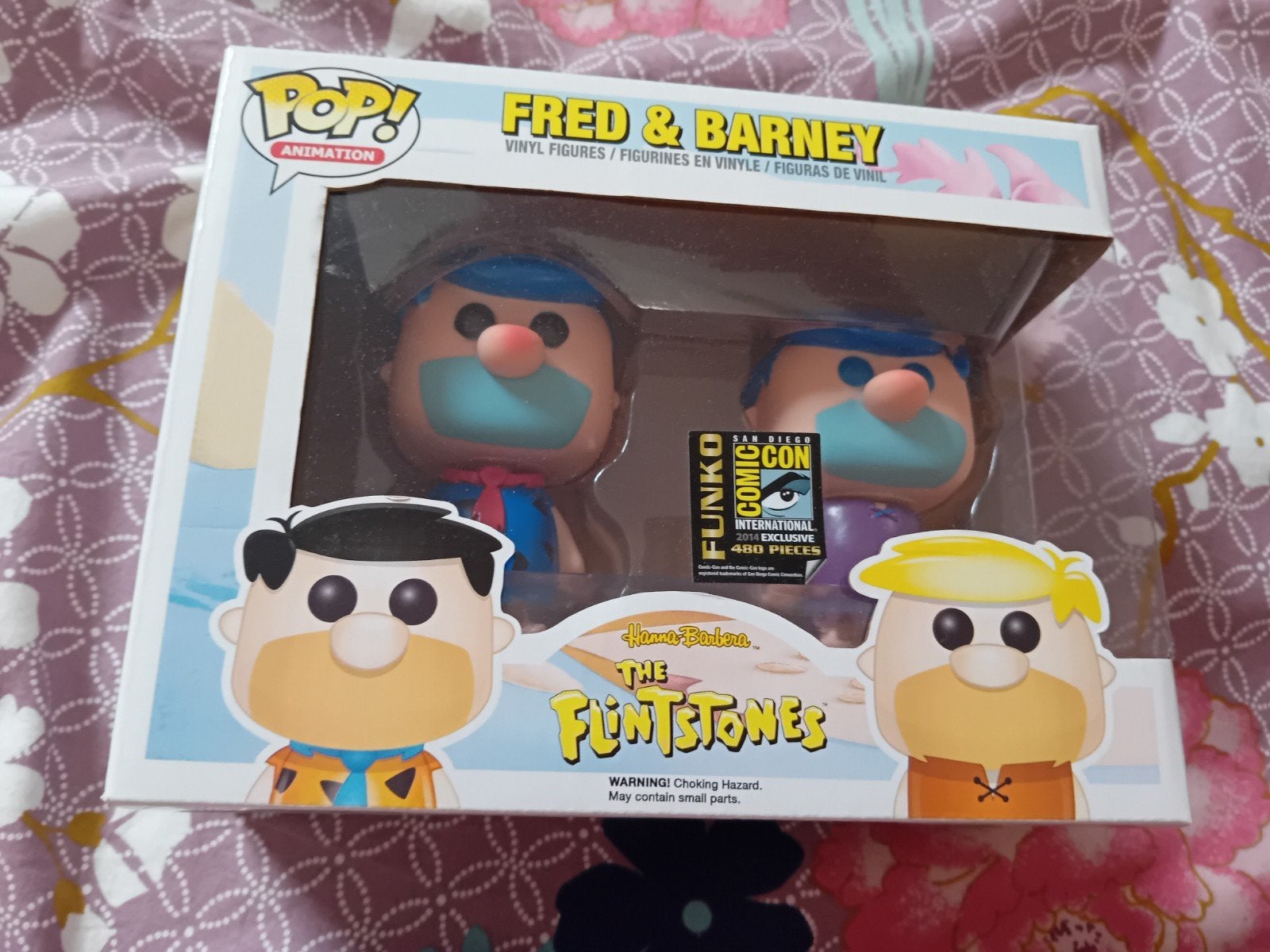 Funko pop fred et barney the flinstones comic contre 2014, Verzamelen, Ophalen of Verzenden