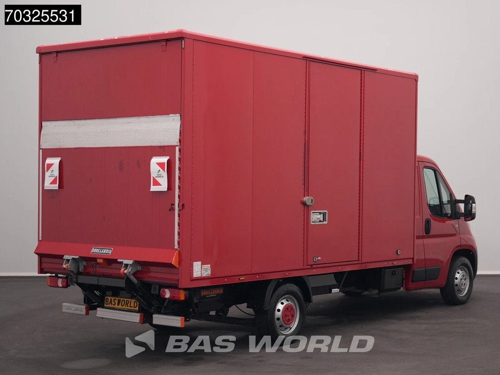Citroën Jumper 140pk D'Hollandia Laadklep Zijdeur Bakwagen, Stof, Gebruikt, Euro 6, 4 cilinders