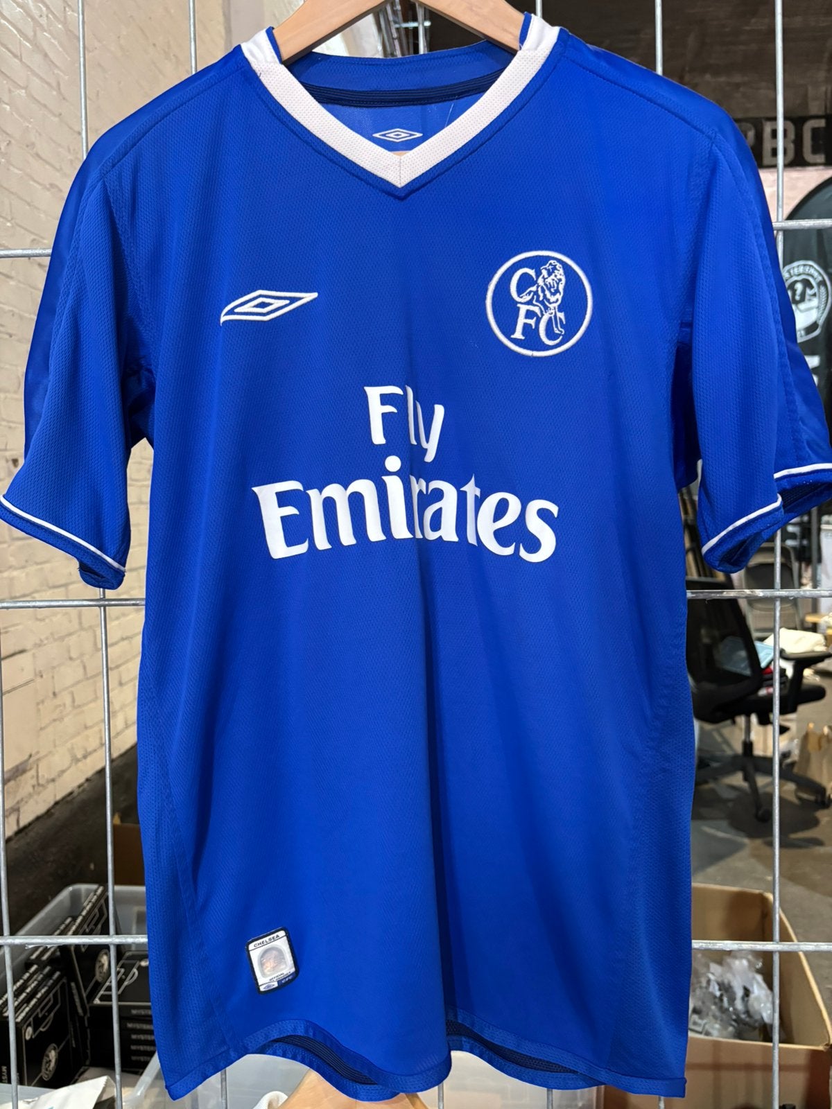 Chelsea FC 2004/2005 shirt, Maat S, Ophalen of Verzenden, Zo goed als nieuw, Shirt