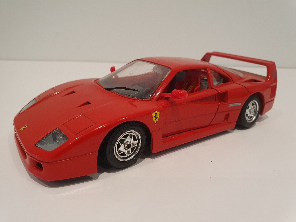 modelauto 1:24 Ferrari F40 Burago, Hobby en Vrije tijd, Ophalen of Verzenden, Gebruikt, Auto, Burago