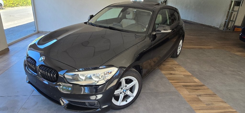 BMW 118 i 136cv SPORT AUT 2019 CUIR/AIRCO/GPS/TOE/EURO 6d, Autos, BMW, Achat, Entreprise, Automatique, Capteur de stationnement