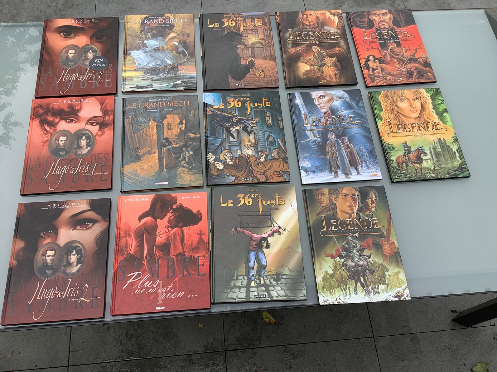 Lot de 36 BD, état neuf., Livres, BD, Enlèvement, Comme neuf