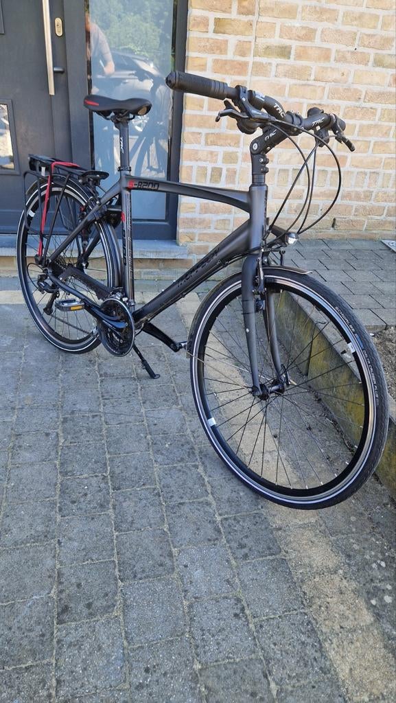 Herenfiets Thompson S-8200, 28 inch met 30 versnellingen, Ophalen