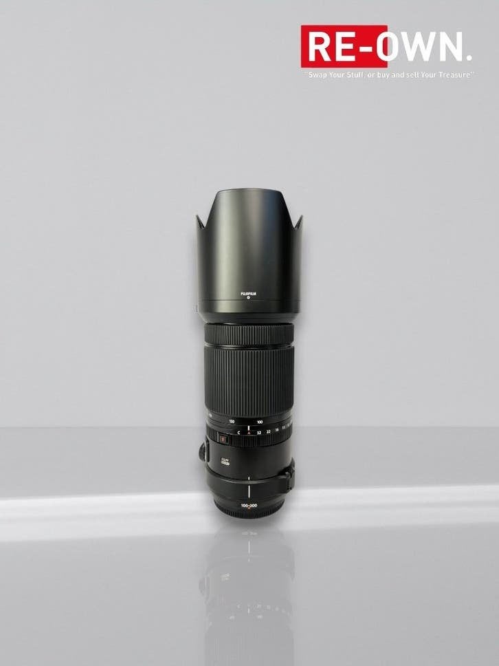 FUJIFILM GF 100-200MM F/5.6 | OIS WR | FILTER | GARANTIE, Fujifilm, Enlèvement ou Envoi, ., Téléobjectif