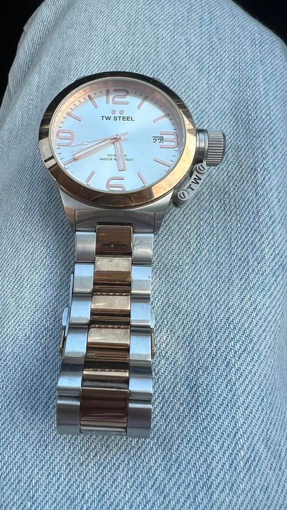 Horloge heren TW STEEL, Ophalen of Verzenden, Zo goed als nieuw