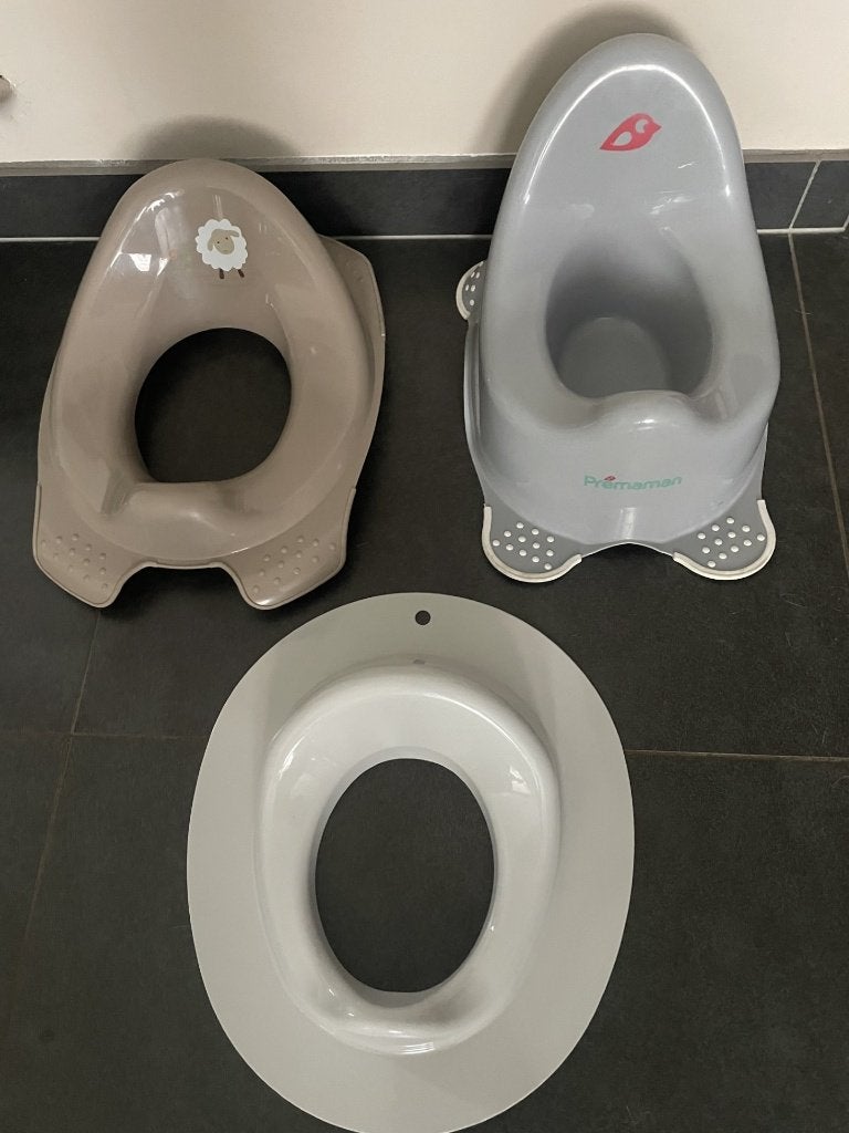 Petit pot et réducteurs de siège toilette, Enlèvement ou Envoi, Utilisé