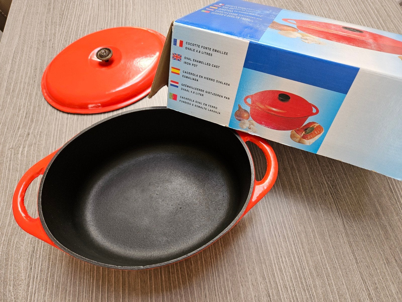 Gietijzeren kookpot, Ophalen