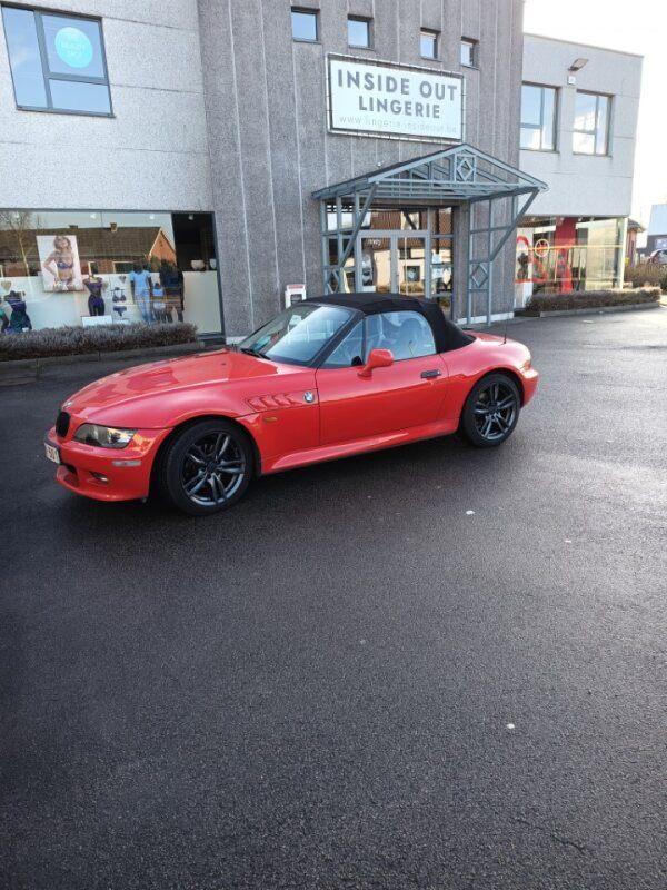 BMW Z3, Lederen bekleding, Achterwielaandrijving, Zwart, 4 cilinders