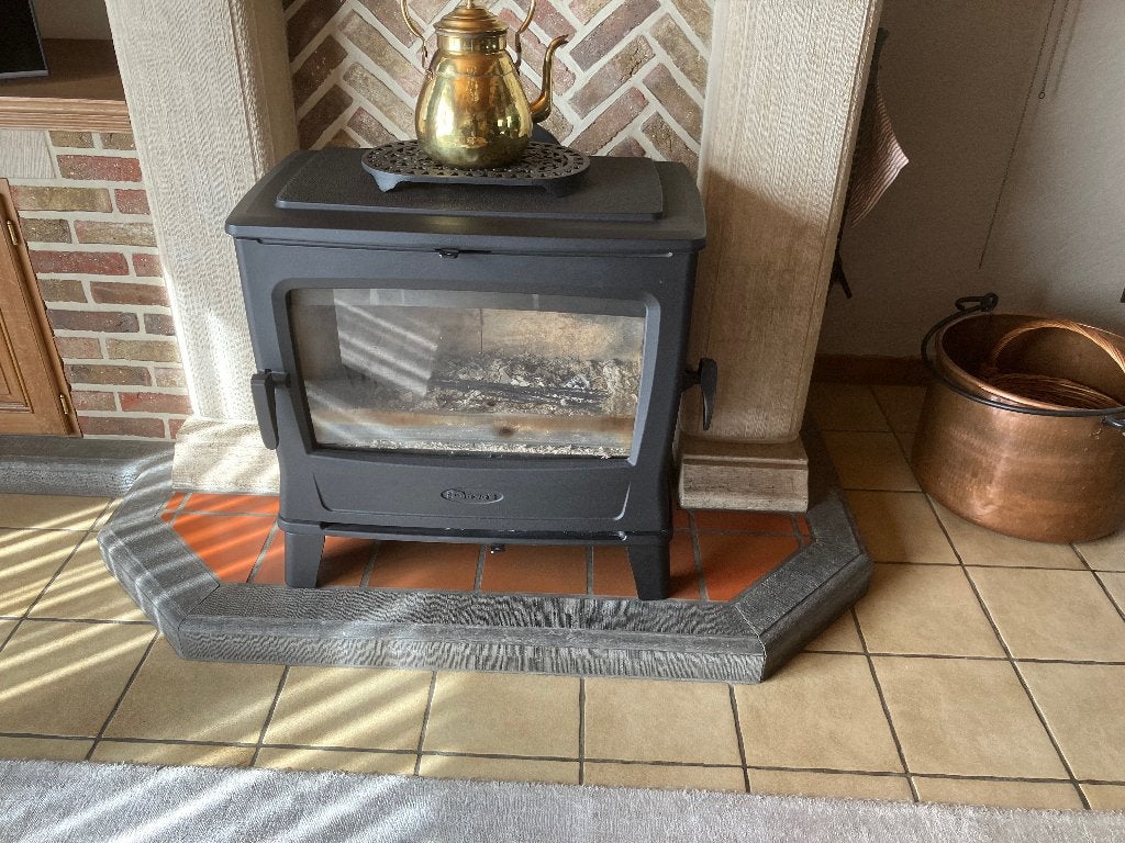 Poêle à bois Dovre, Comme neuf, Enlèvement, Bois, Autoportant