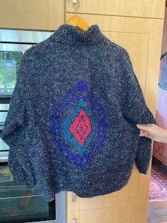 Damesvest gebreid, Kleding | Dames, Truien en Vesten, Ophalen of Verzenden, Zo goed als nieuw, Maat 42/44 (L)