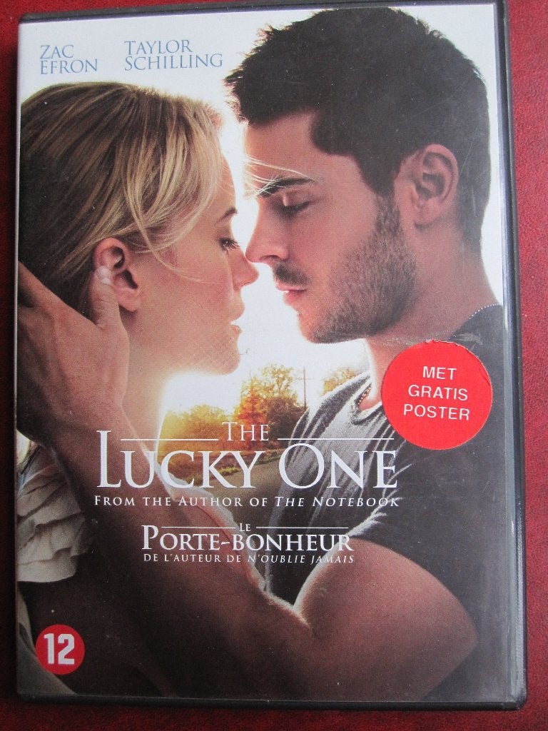 The Lucky One (2011), Cd's en Dvd's, Dvd's | Drama, Vanaf 12 jaar, Ophalen of Verzenden, Zo goed als nieuw, Romantiek