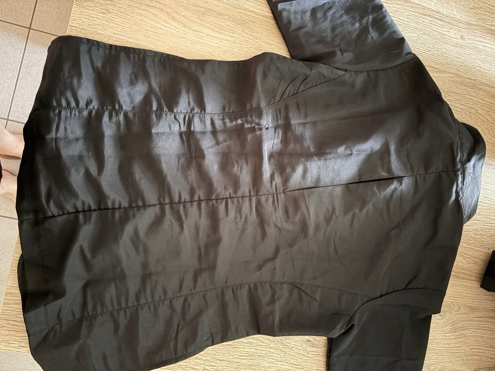 Trimjas zwart met blauwe details te koop, Enlèvement, Comme neuf