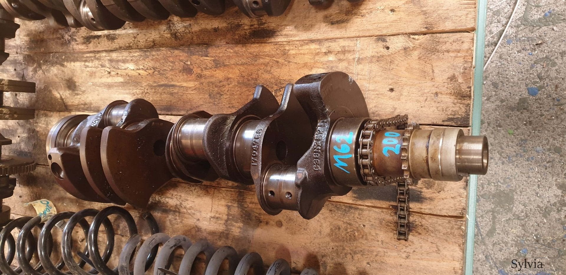 Krukas BMW voor een M62 4.6 4.4 V8 motor. 1704768, -, Utilisé, -, -