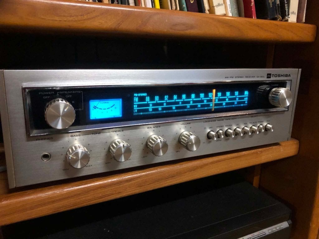 Ampli Tuner TOSHIBA SA 300L parfait état, Enlèvement ou Envoi, Utilisé