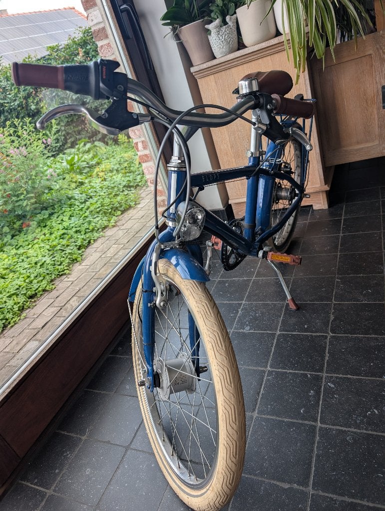 BTWIN STADSFIETS VOOR KINDEREN HOPRIDER 900 20 INCH 6-9 JAAR, Ophalen, Zo goed als nieuw, 16 tot 20 inch, B twin