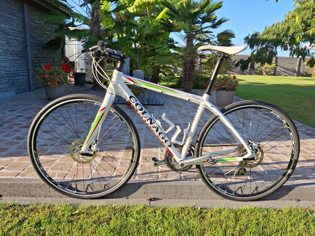 Witte colnago, Versnellingen, Zo goed als nieuw, Schijfrem, Ophalen