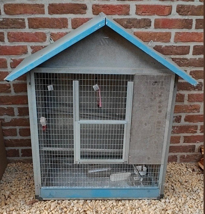 vogelkooi, Ophalen, Gebruikt, Vogelkooi