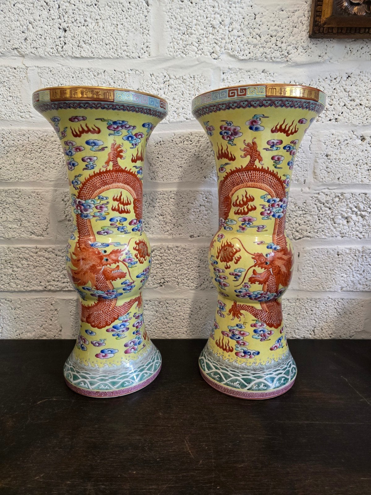 Vases en porcelaine ancienne chinoise, Enlèvement