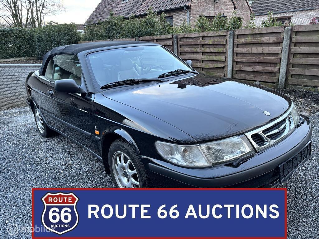 Saab 9-3 Cabriolet | 1998 | Route 66 Auctions, Autos, Achat, Entreprise, Boîte manuelle, Autre carrosserie