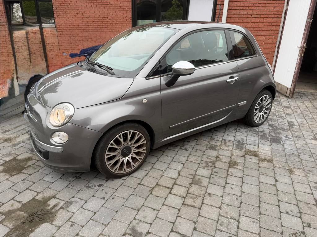 Fiat 500/1.3diesel/2014/135.000 km/panodak, Euro 5, Leder, Bedrijf, Diesel