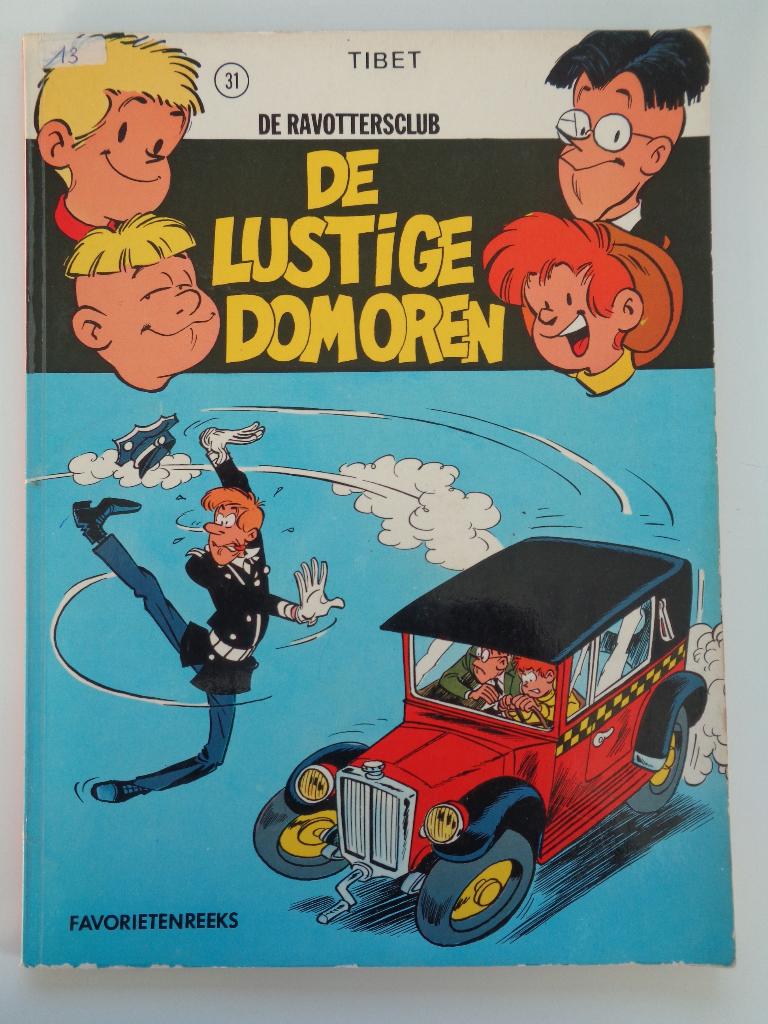 De Ravottersclub - De Lustige Domoren -1e dr. 1974 (Lombard), Boeken, Ophalen of Verzenden