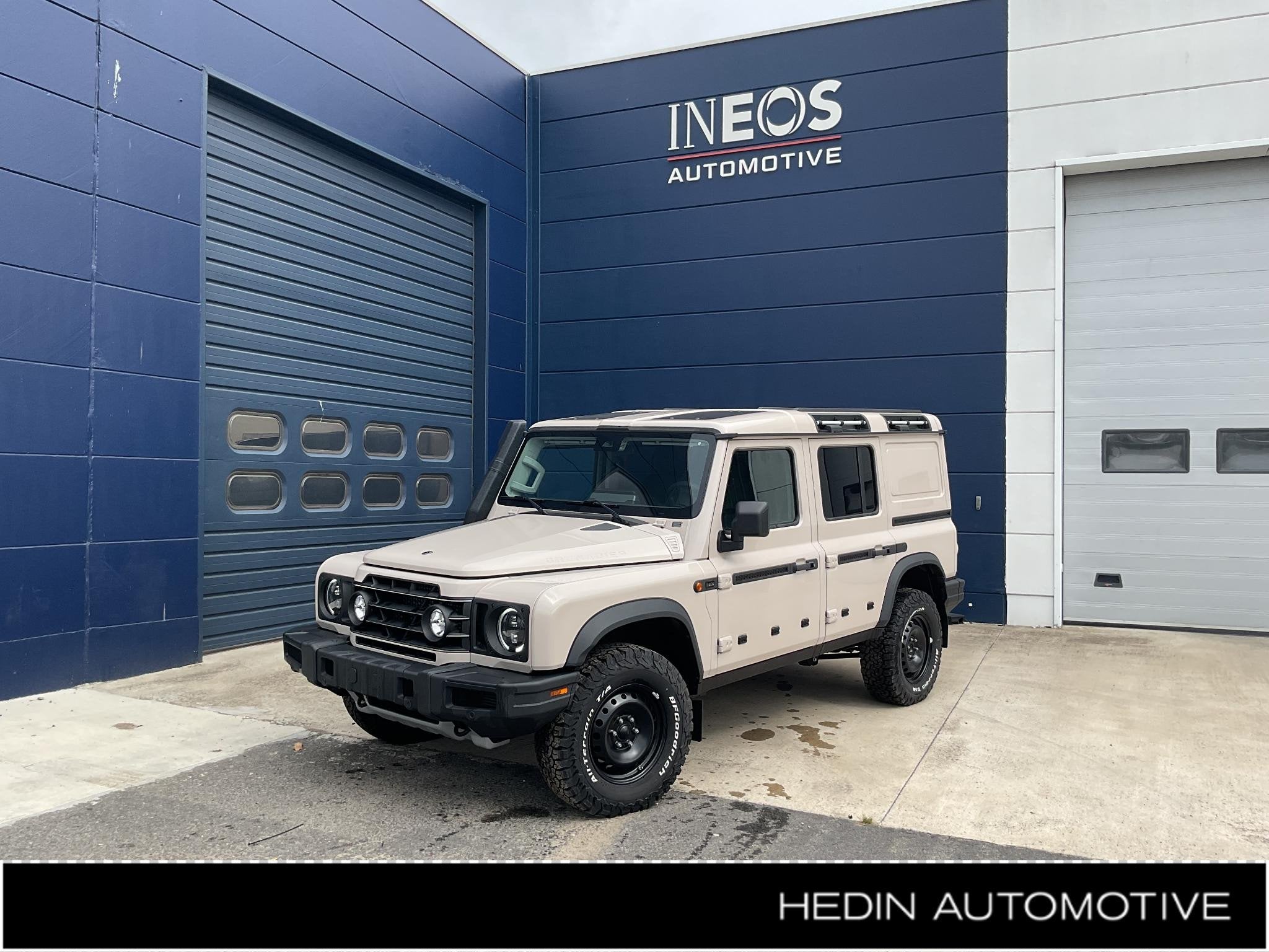 Ineos Grenadier Utility Wagon 2 seats 3.0L Twin Turbo Diesel, Automaat, Zwart, Wit, Bedrijf