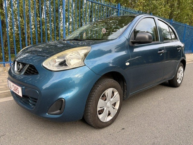NISSAN MICRA 1.2i CONNECT EDITION AIRCONDITIONING, Euro 5, Stof, 4 cilinders, Blauw