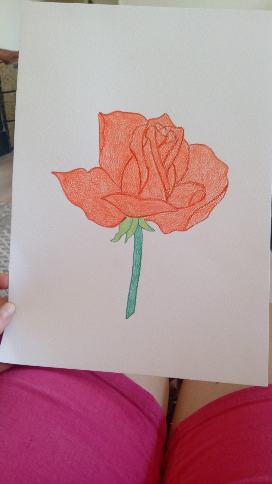 Aquarelle tekening, Antiek en Kunst, Ophalen