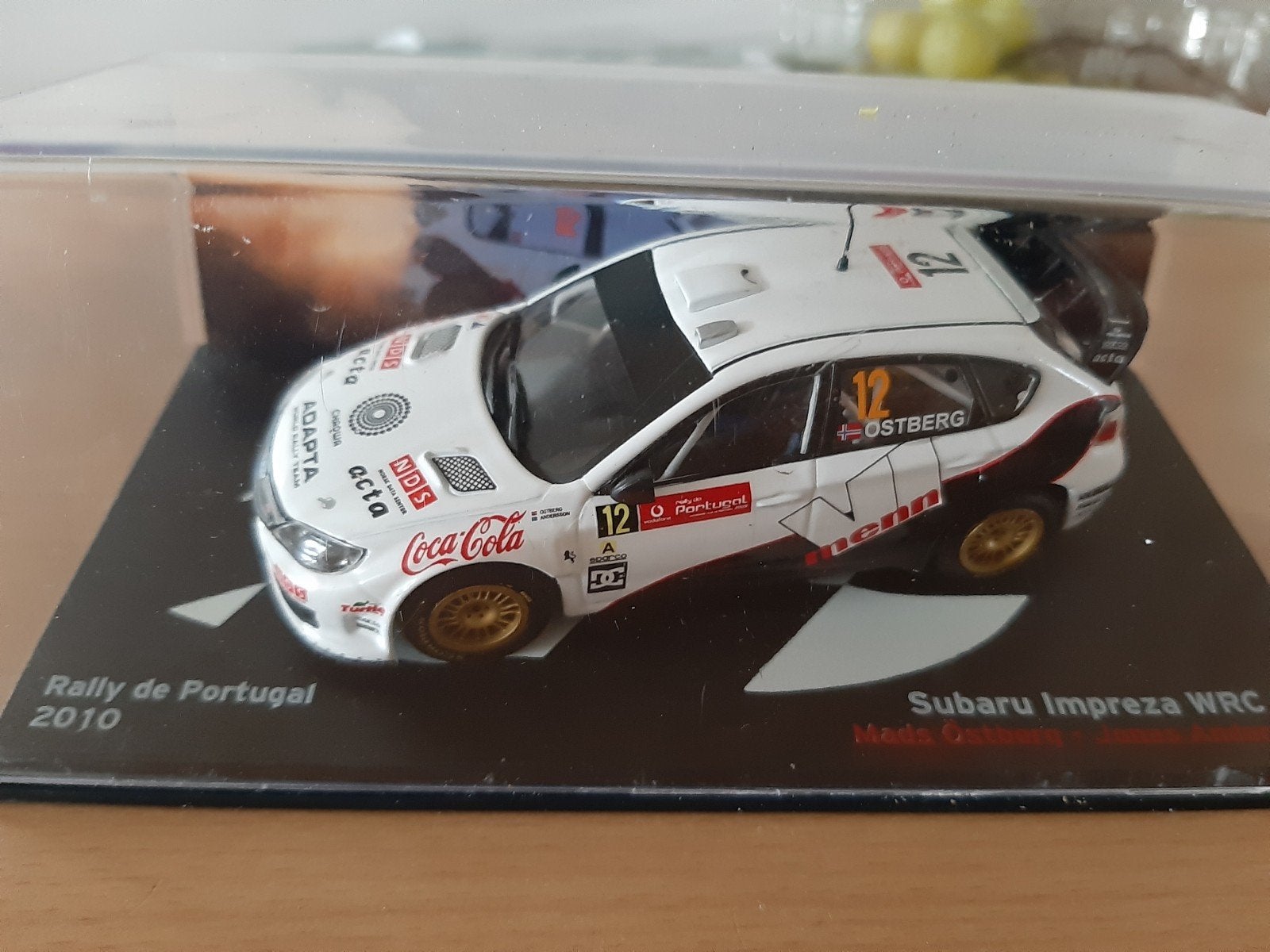 Voiture miniature 1.43 Sabaru Impraza WRC 08, Enlèvement ou Envoi, Voiture