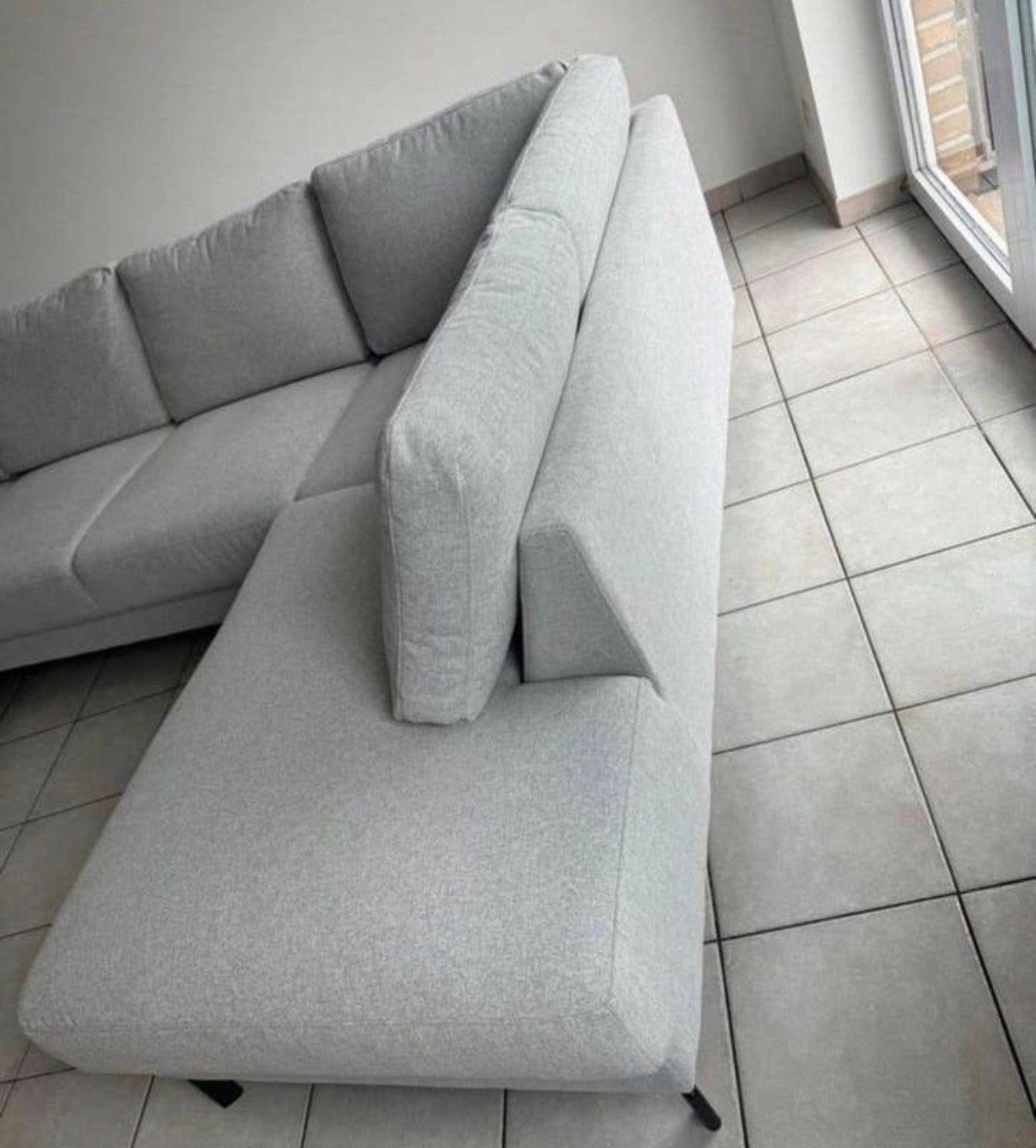 CANAPE GRIS NEUF 1149€ IL Y 2 SEMAINE A VENDRE 900€ démanger, Enlèvement, Neuf