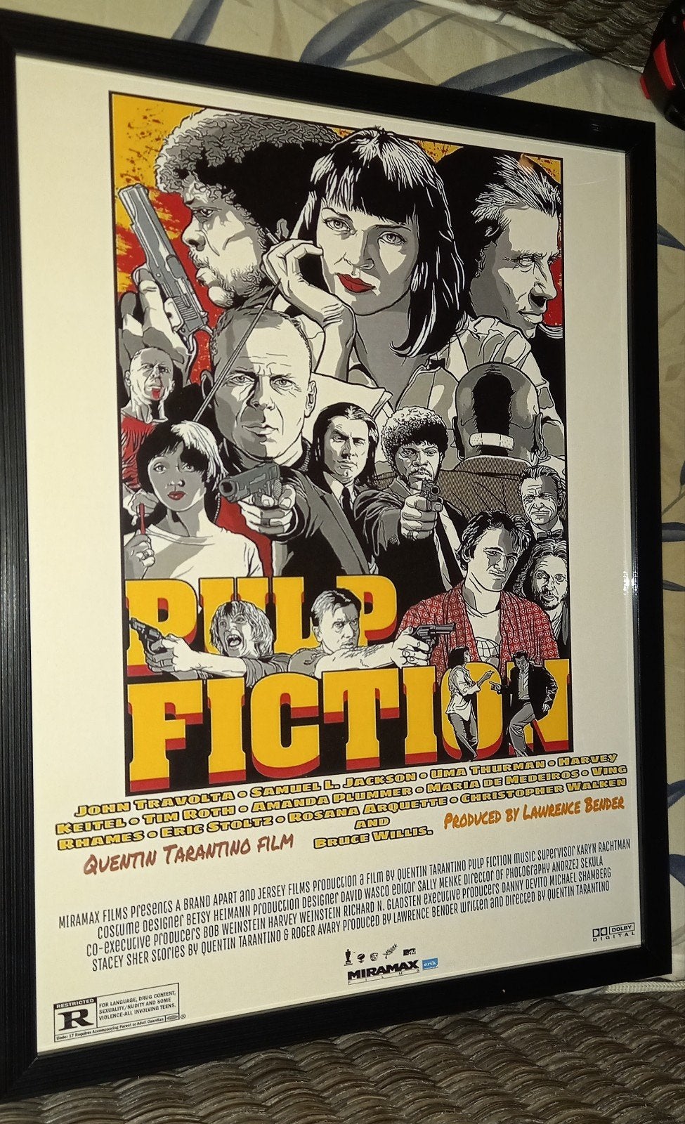 pulp fiction, Ophalen of Verzenden