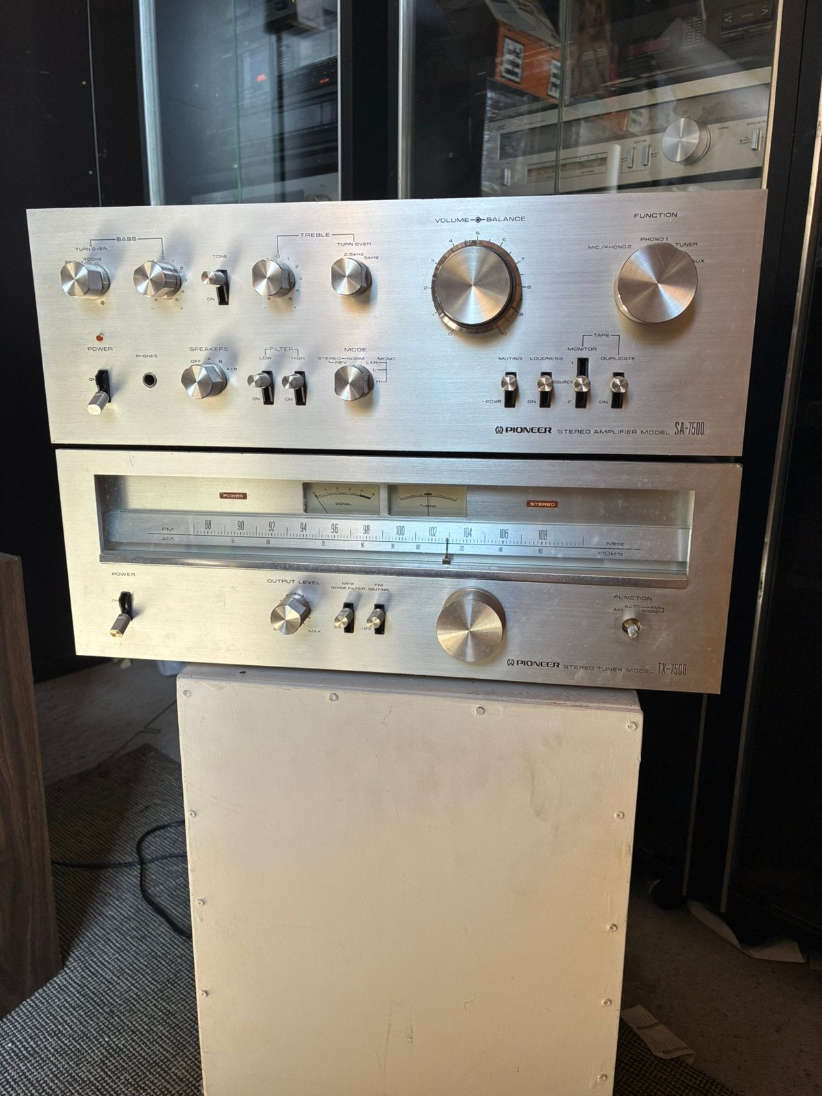 PIONEER SA7500 & TX7500, Audio, Tv en Foto, Stereoketens, Ophalen of Verzenden, Gebruikt, Pioneer, Losse componenten