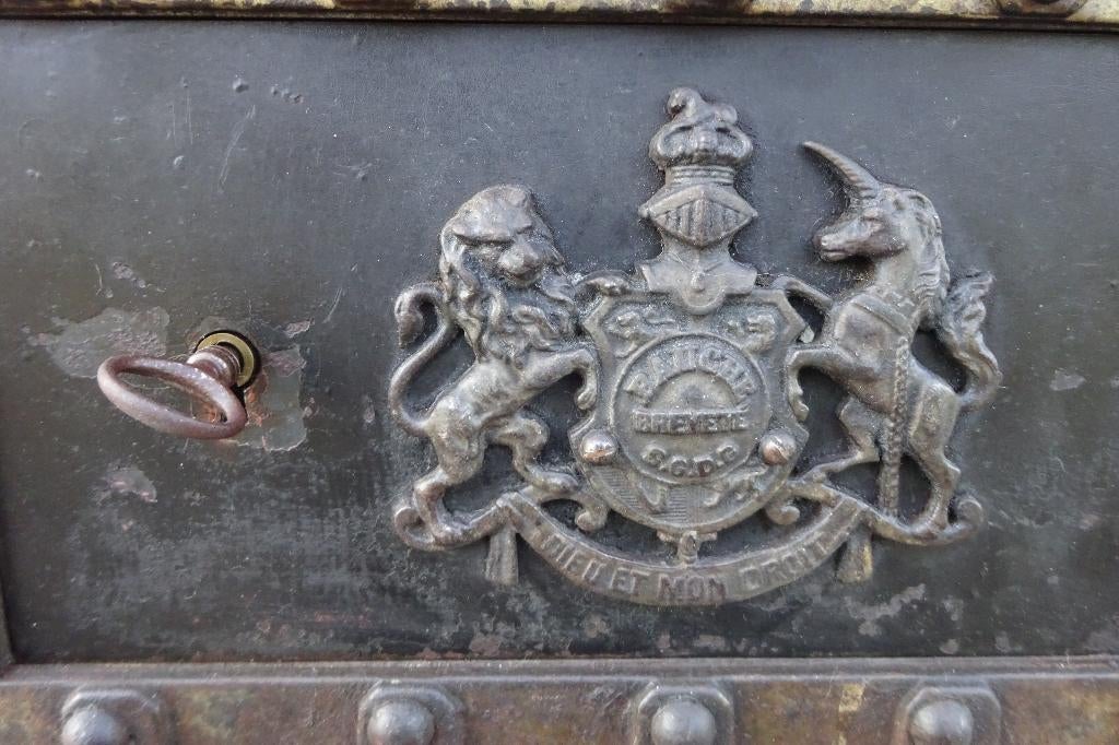 Bauche S.G.D.G. God en mijn wet 1865 Napoleon III, Ophalen, Gebruikt, Brandkast