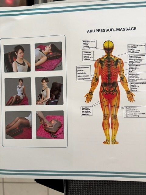 Massage kussen voor thuis of in de auto, Sport en Fitness, Massageproducten, Nieuw, Massagestoel of Kussen, Ophalen