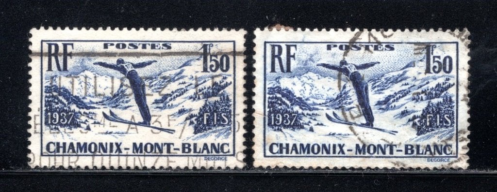 FRANCE Lot 1937 estampillé, Envoi, Affranchi