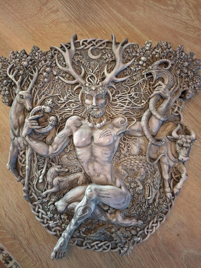 Keltische  god, Ophalen