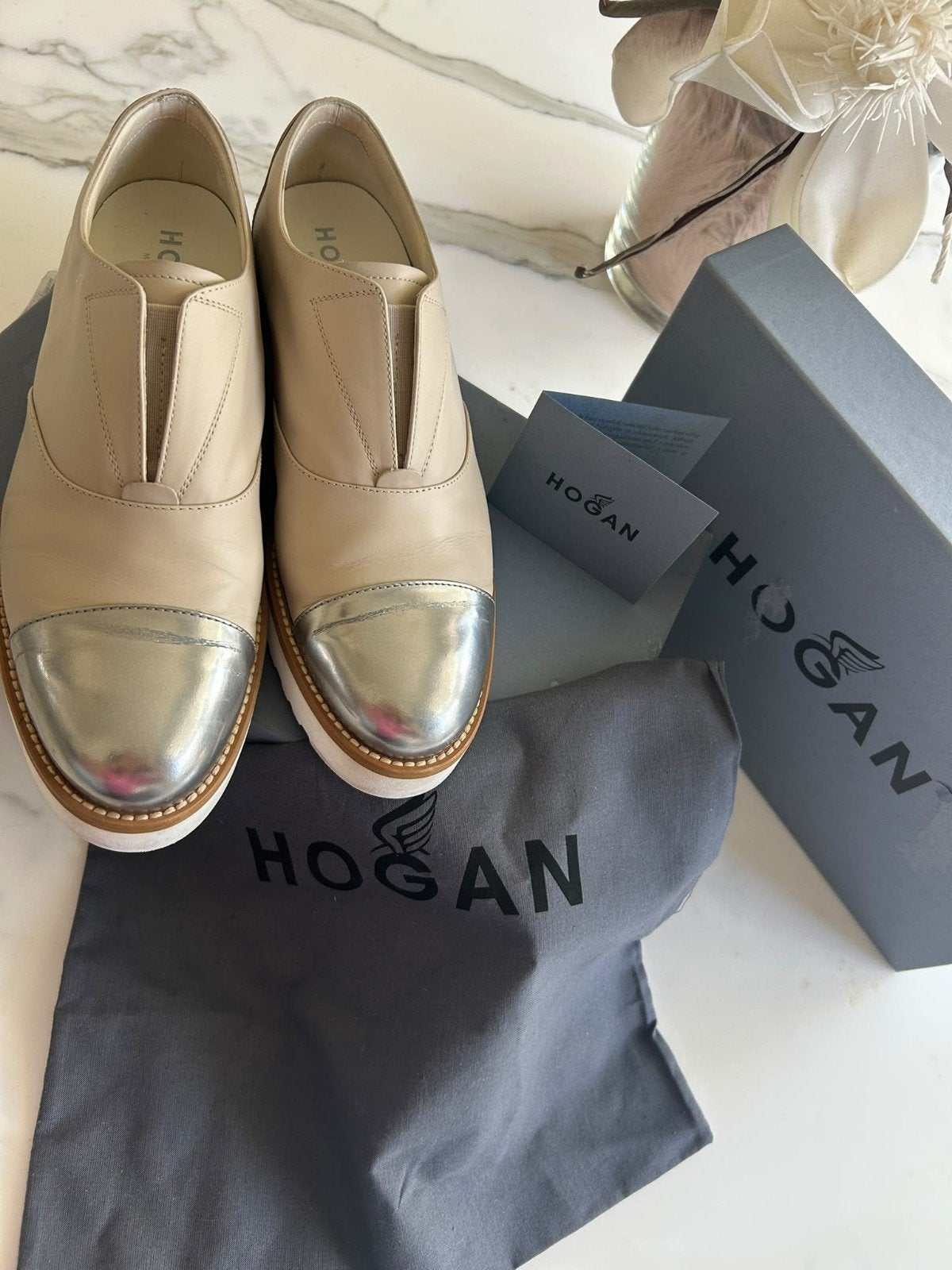 Schoenen van Hogan, Vêtements | Femmes, Enlèvement ou Envoi, Beige, Hogan, Porté