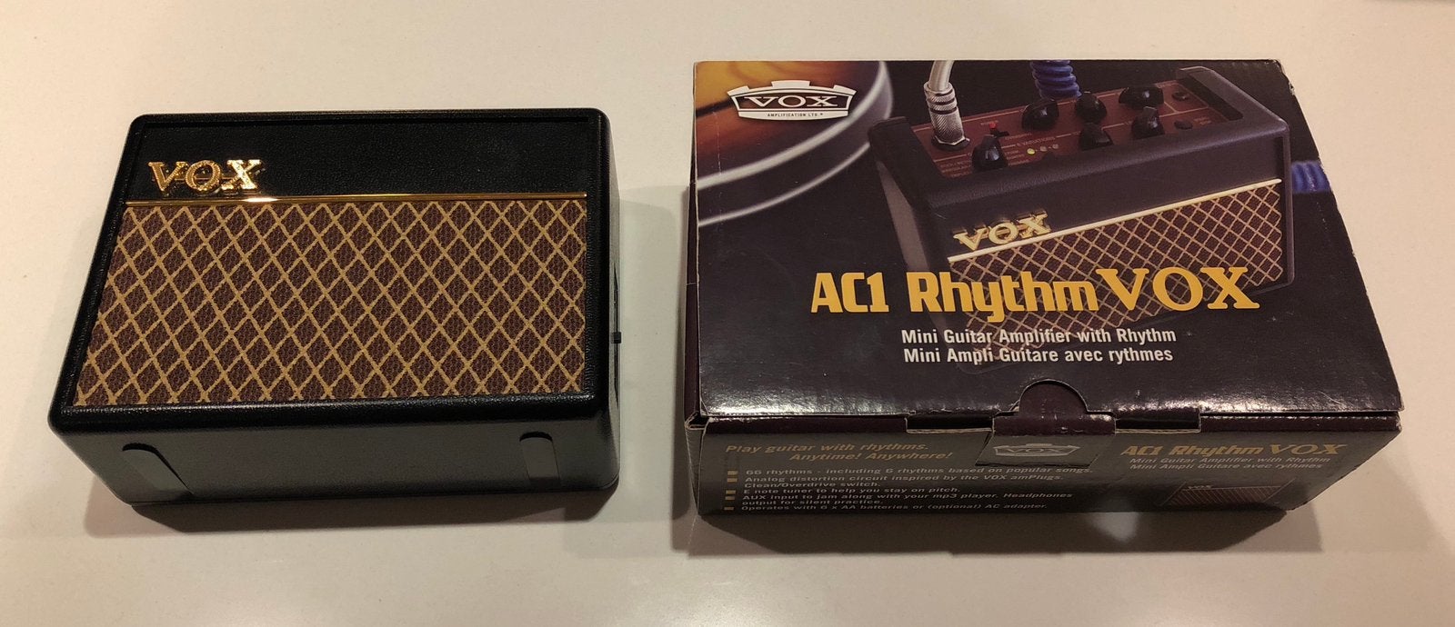 AC1 RHYTHMVOX, Enlèvement, Utilisé, Guitare, Moins de 50 watts