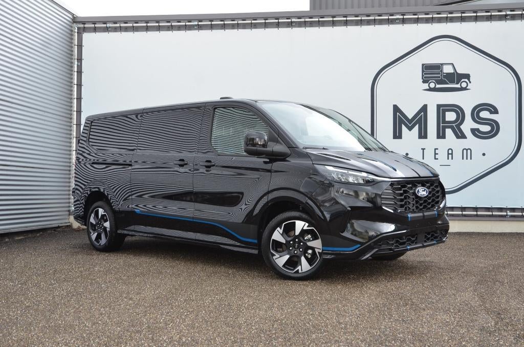 Ford Transit Custom- SPORT- Automaat- ACC- Nieuw- 39990+BTW, Autos, Détection des panneaux routiers, Achat, Euro 6, Entreprise