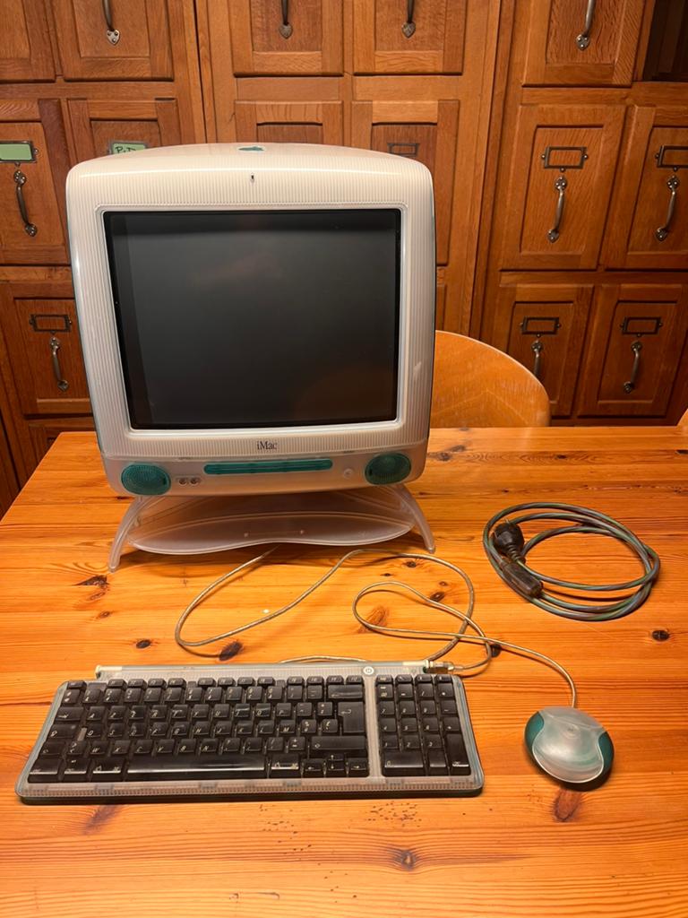 Apple iMac G3 Bondi bleu, Informatique & Logiciels, Ordinateurs Vintage, Enlèvement