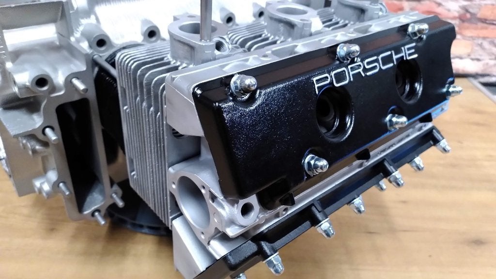 Porsche motorblok tafel mancave auto bedrijf ontvangsruimte, Huis en Inrichting, Ophalen of Verzenden, Nieuw, Metaal