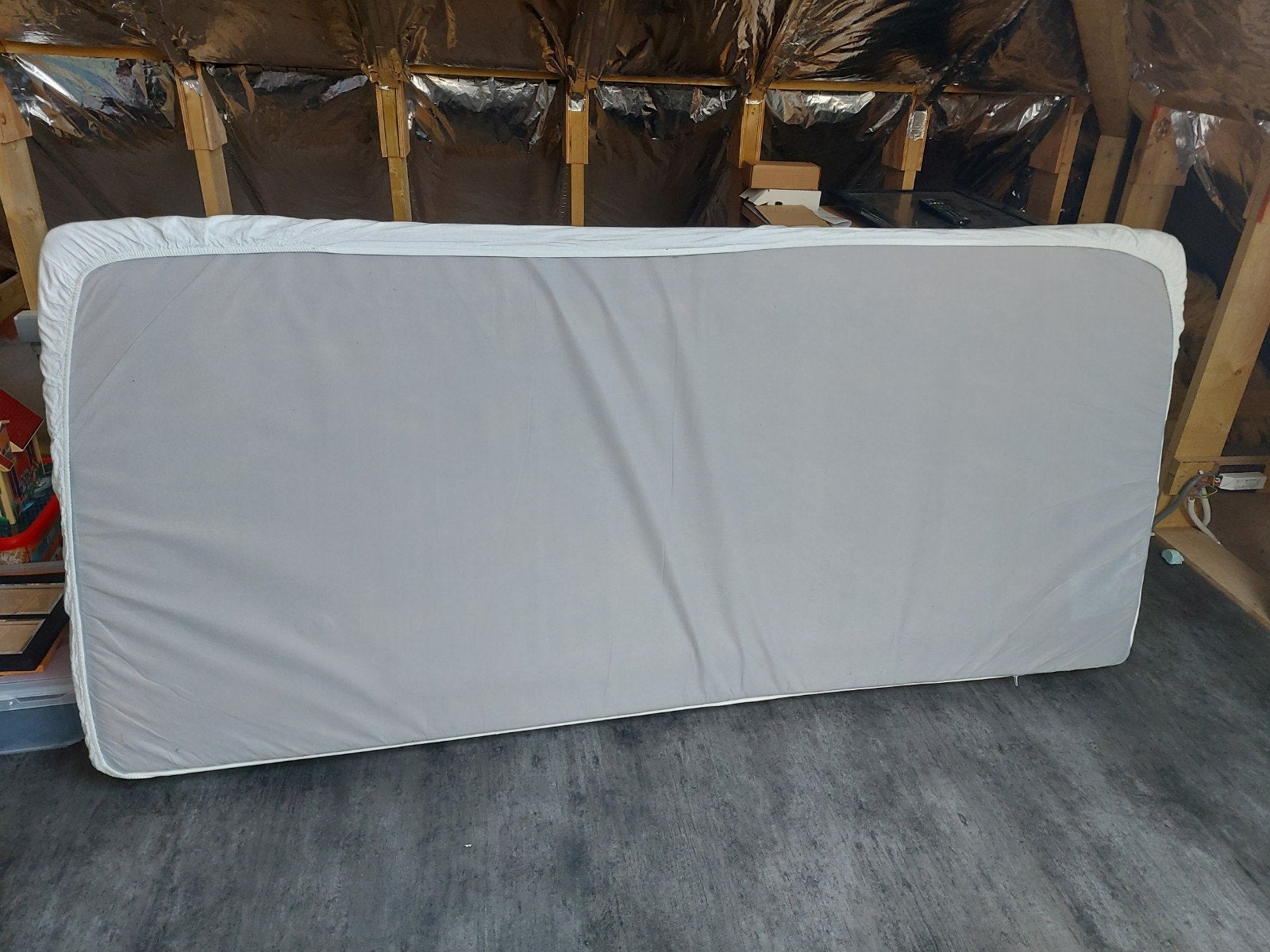 matras + dekbed + hoeslaken matras, Maison & Meubles, Chambre à coucher | Matelas & Sommiers, 90 cm, Matelas, Une personne, Enlèvement